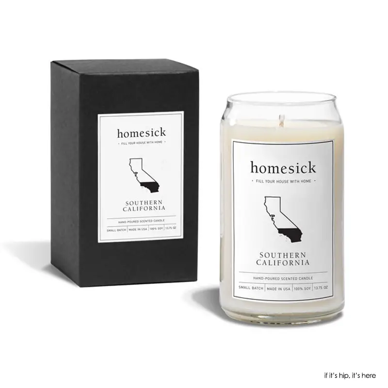 state-scented homesick candles
