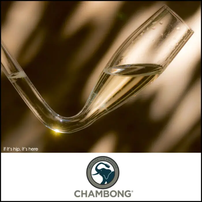 Read more about the article The Chambong, An Upscale Beer Bong for Bubbly.