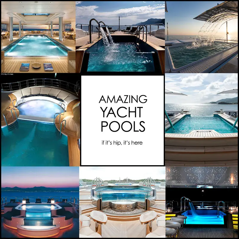 amazing yacht pools