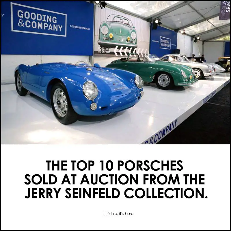 Porsches Sold from The Jerry Seinfeld Collection