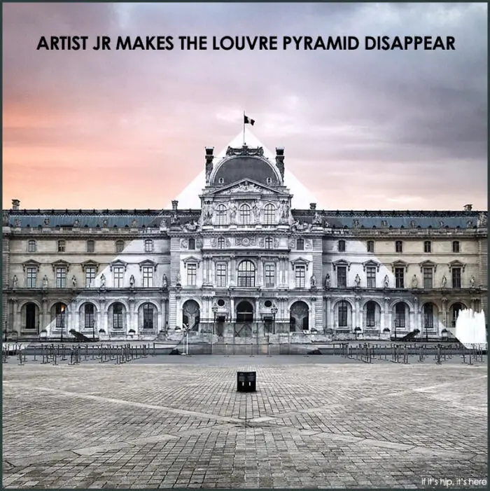 Read more about the article Artist JR Makes Magic: The Louvre Pyramid Disappears