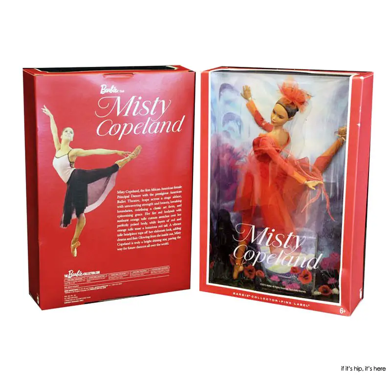 misty copeland barbie boxed