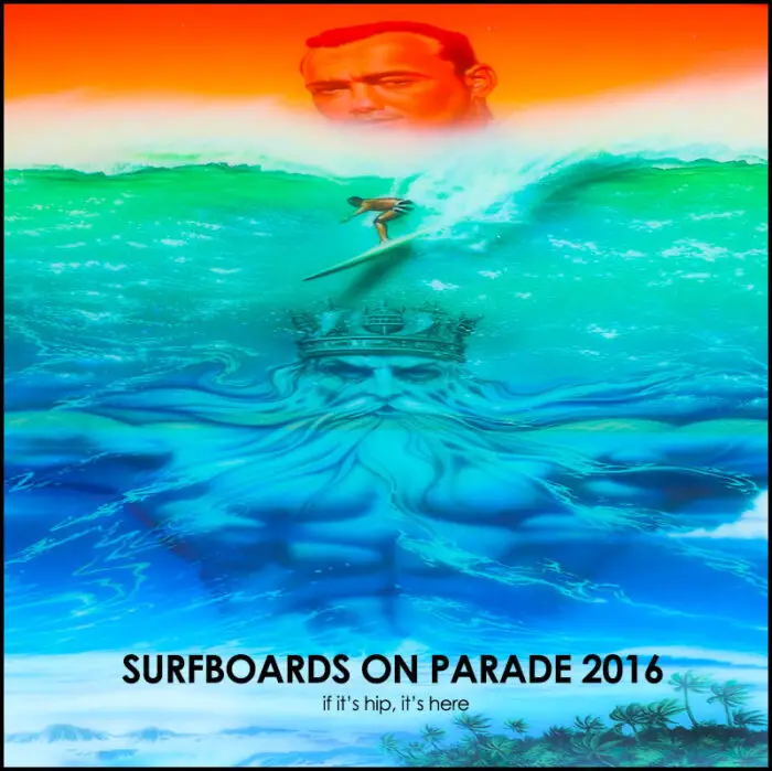 Surfboards on parade 2016