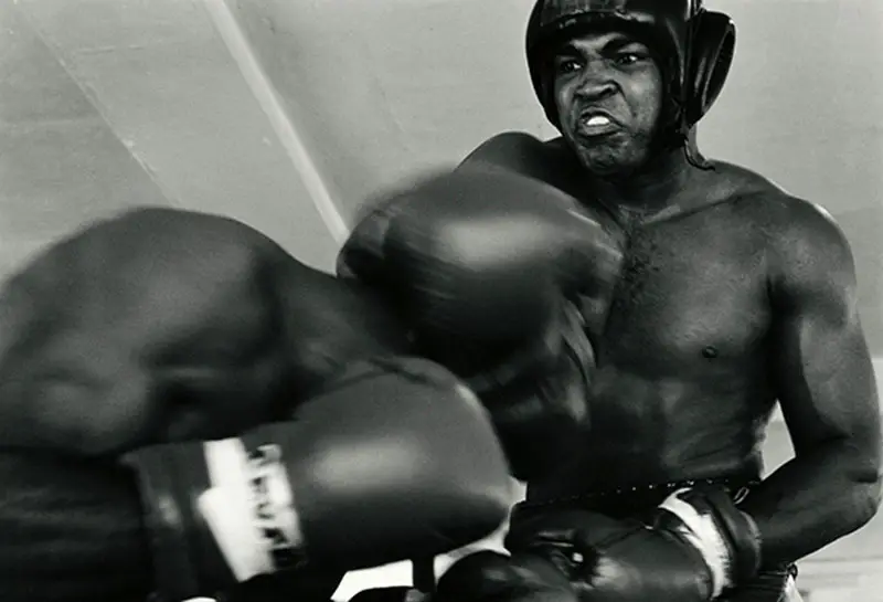 Muhammad Ali sparring 1970