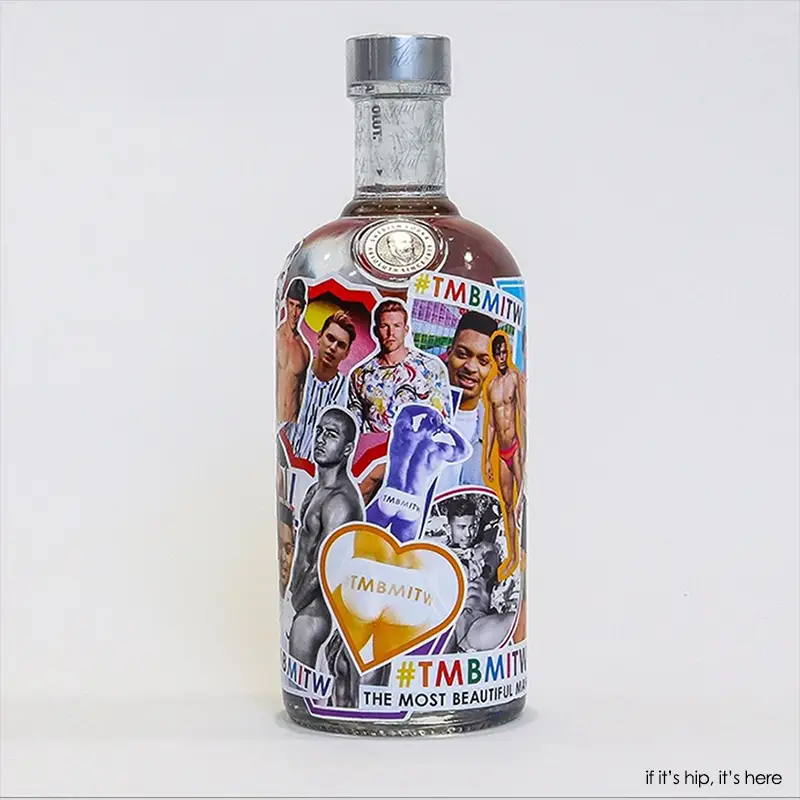 Frank Strachan absolut bottle design