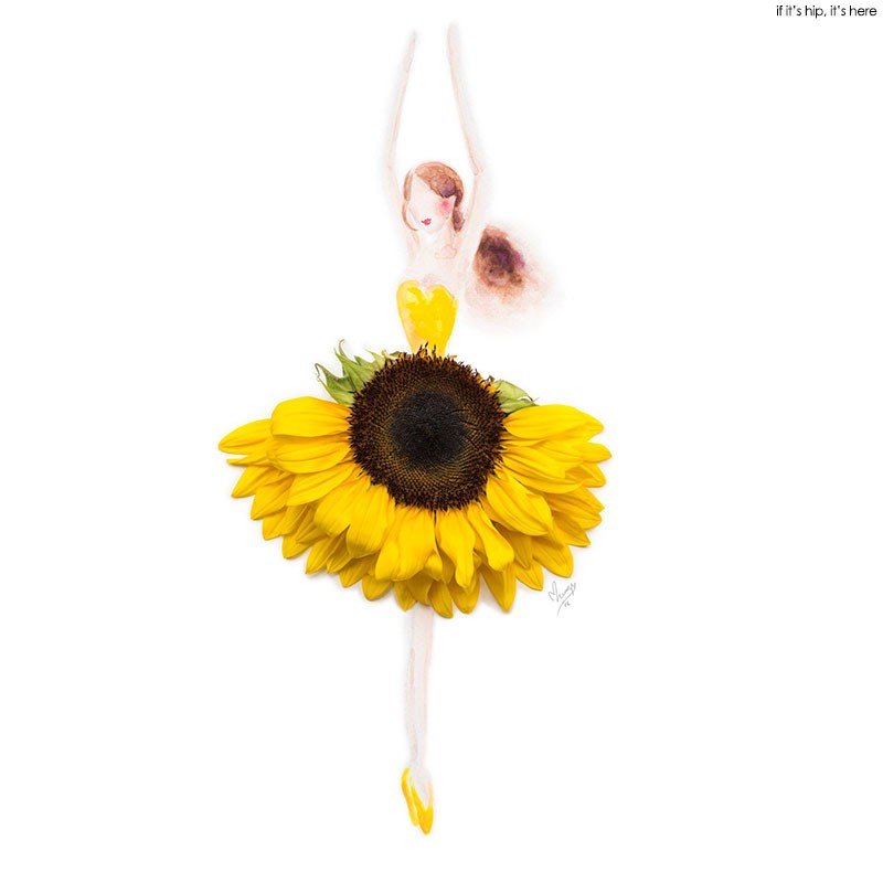 sunflower ballerina
