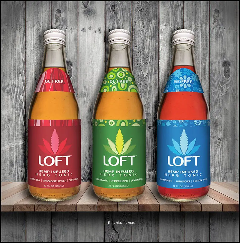 loft hemp-infused herb tonics