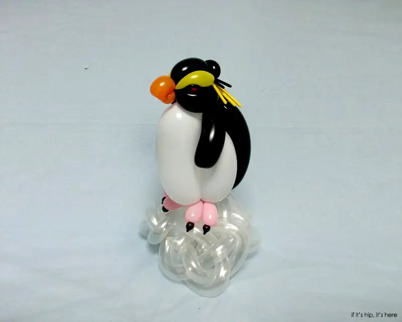 rockhopper penguin balloons