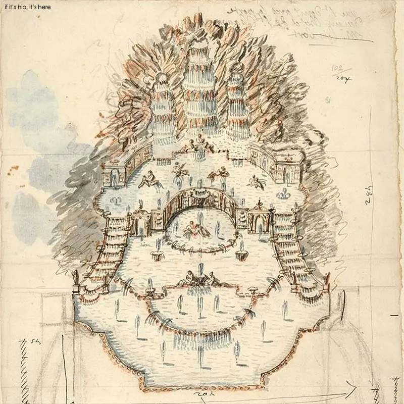 versailles garden map