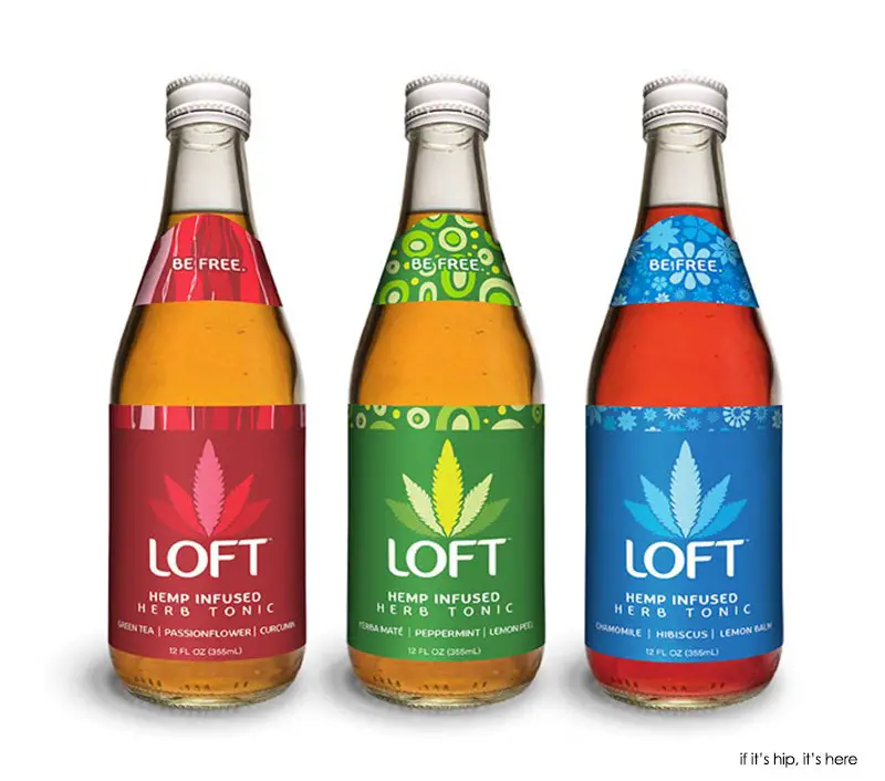 new look Loft hemp-infused tea