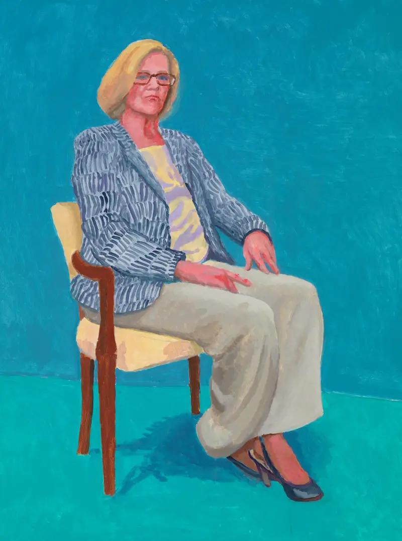 Dagny Corcoran, 15th, 16th, 17th January, 2014 ©David Hockney