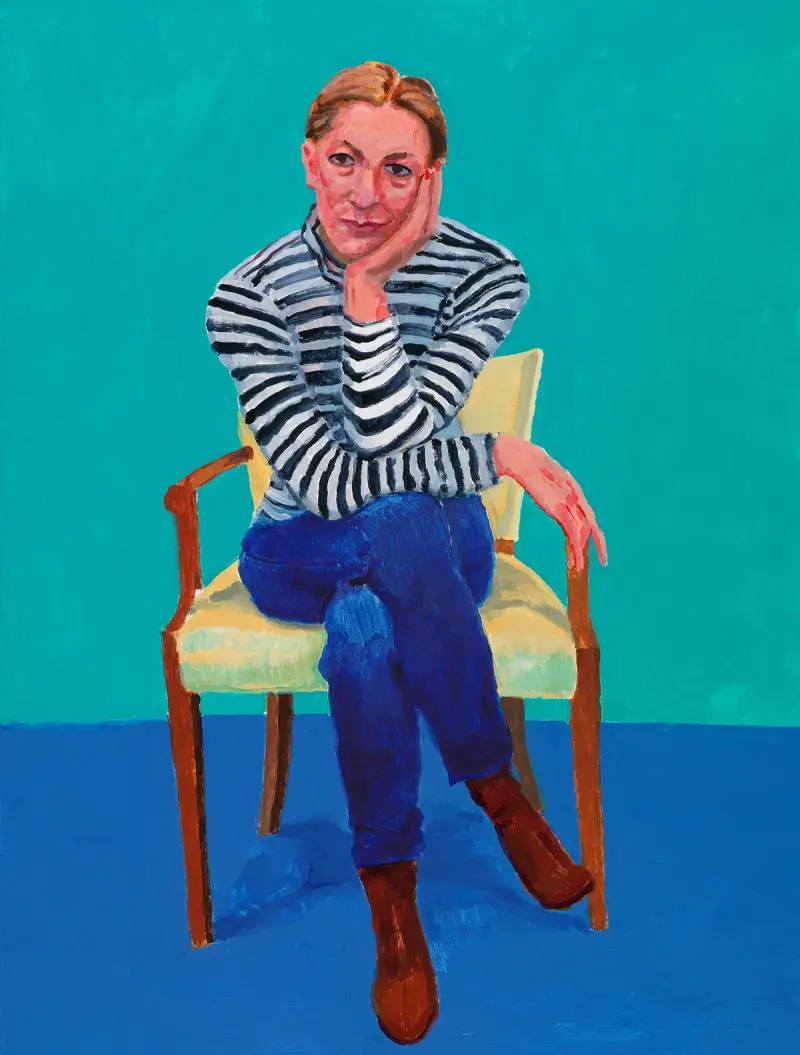 Edith Devaney, 11th, 12th, 13th February, 2016 ©David Hockney