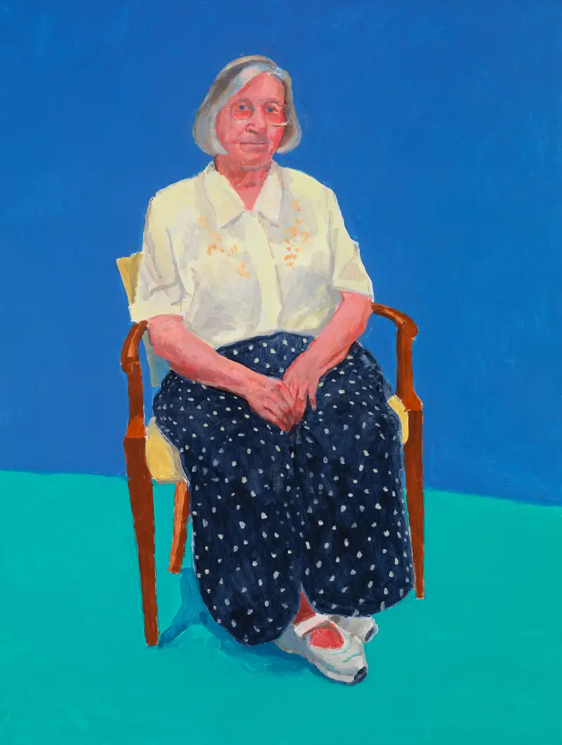 Margaret Hockney, 14th, 15th, 16th August, 2015 ©David Hockney. 
