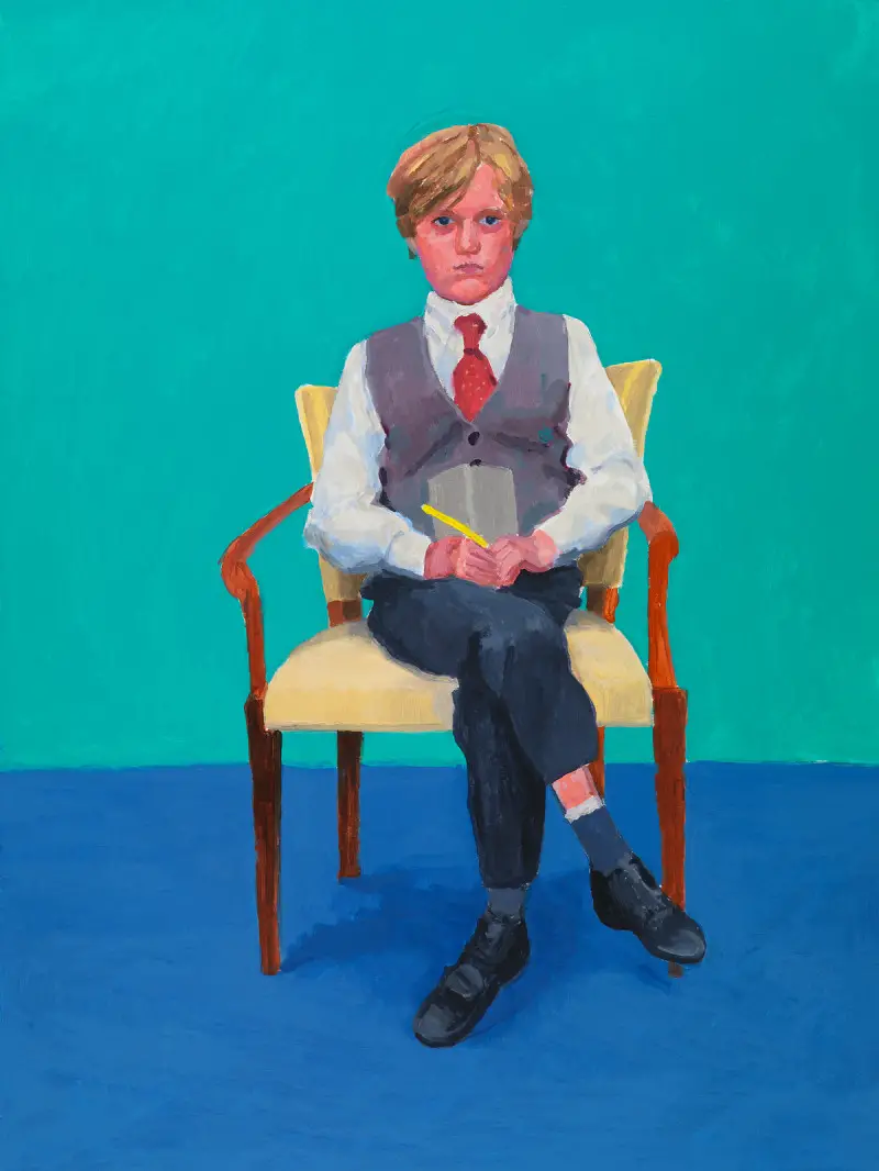 Rufus Hale, 23rd, 24th, 25th November 2015 ©David Hockney. 