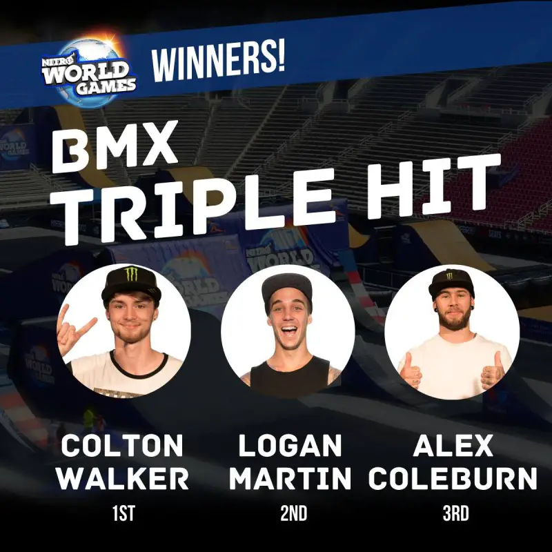 BMX winners world games