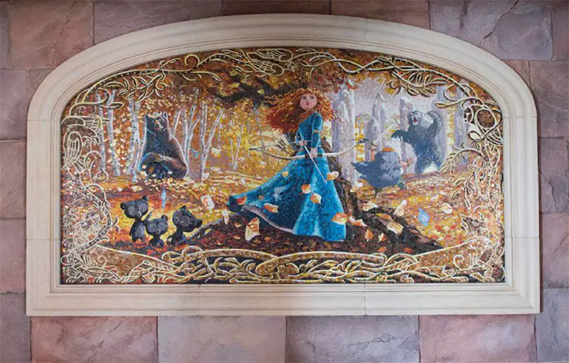 Disney Shanghai Mosaics, Art and Innovations