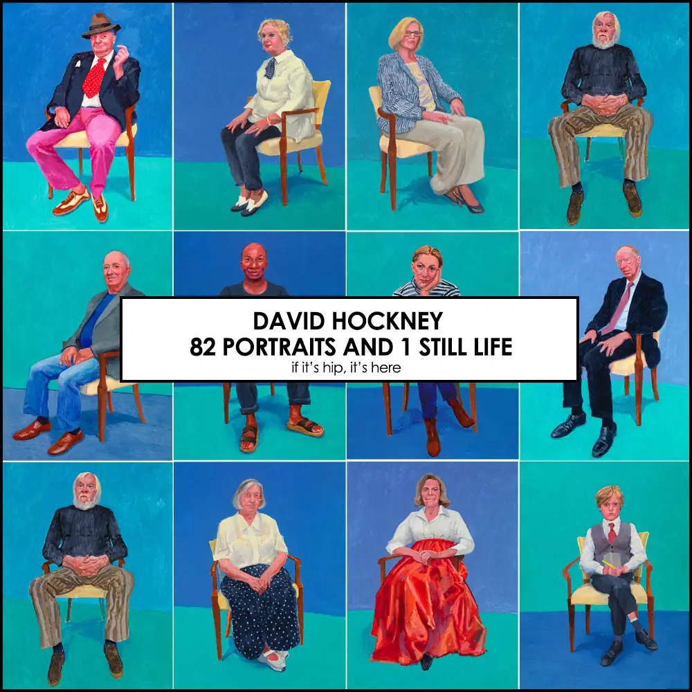 david hockney 82 portraits and 1 still life