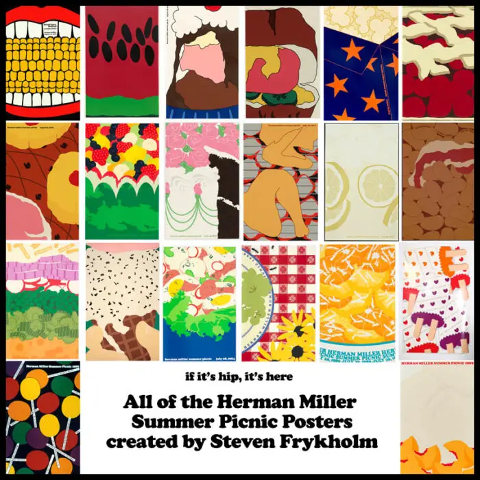 Read more about the article All The Herman Miller Picnic Posters by Steven Frykholm