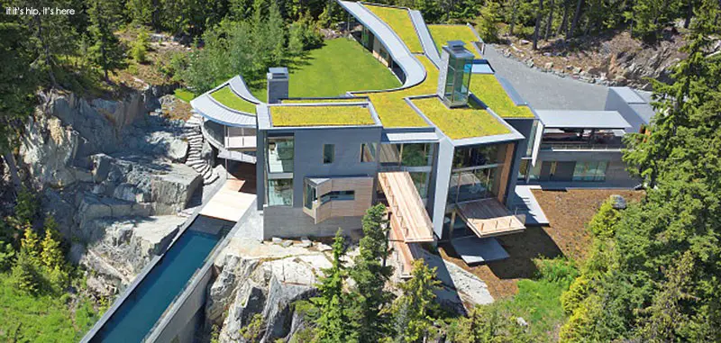The Whistler Residence With Cantilevered Pool