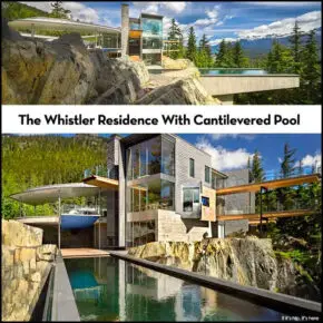 The Whistler Residence With Cantilevered Pool Is Mind-Blowing (35 photos)