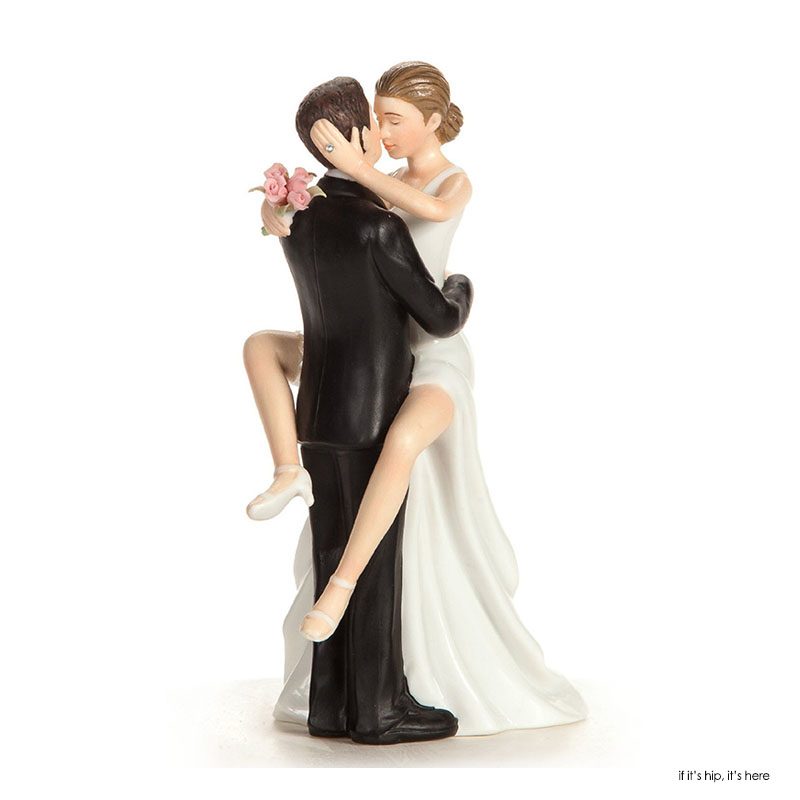 humping bride wedding cake topper