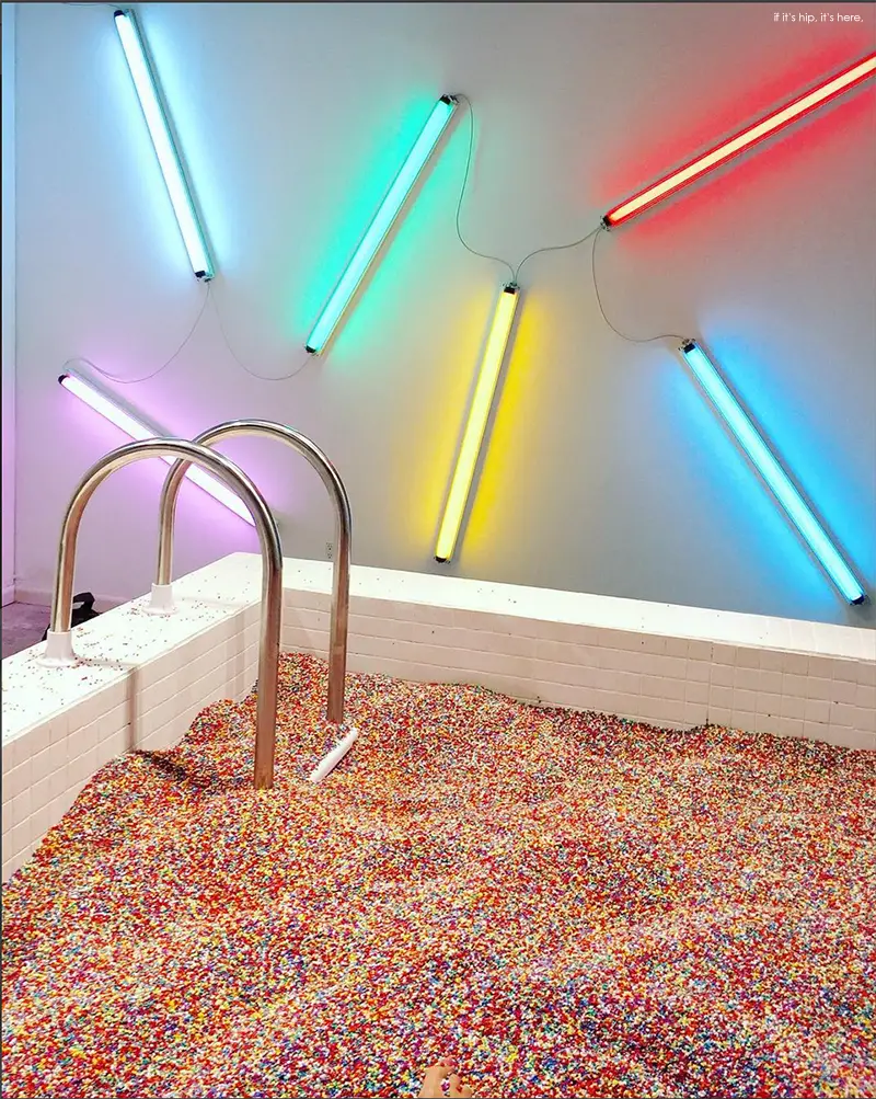 inside the museum of ice cream