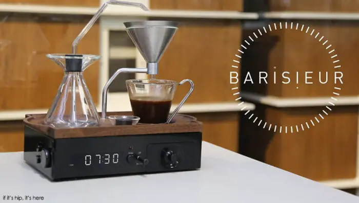 Read more about the article Barisieur Alarm Clock Wakes You With Freshly Brewed Coffee or Tea