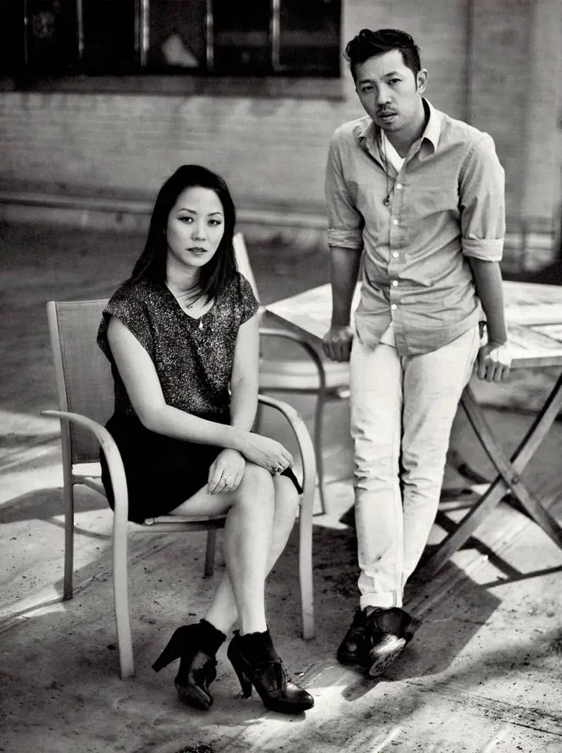 KENZO Creative Directors Carol Lim and Humberto Leon