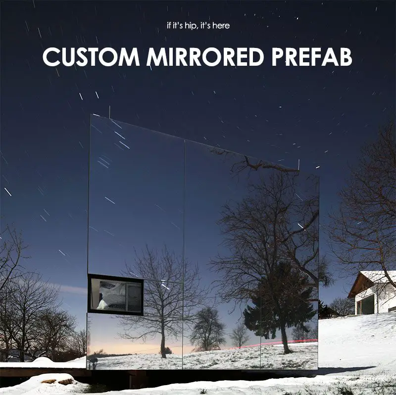 casa invisible custom mirrored prefab