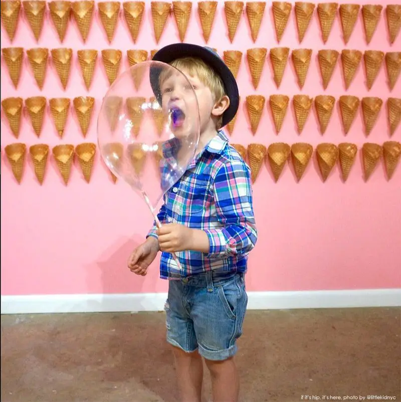 inside the museum of ice cream