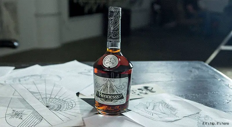 hennessy bottle design