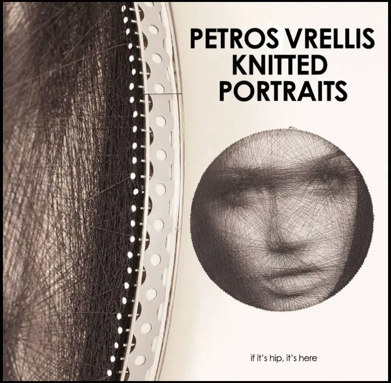 Petros Vrellis Knitted Portraits