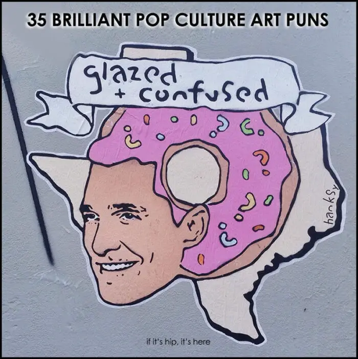 Read more about the article 35 Brilliant Pop Culture Art Puns from Hanksy