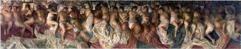 Vincent Desiderio’s “Sleep,” 2008. © Vincent Desiderio, courtesy Marlborough Gallery.