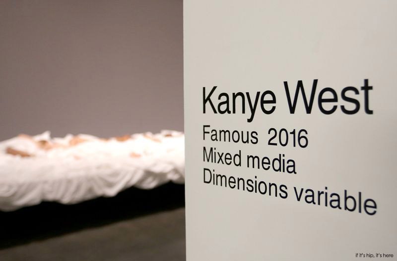 Kanye West Famous Sculpture