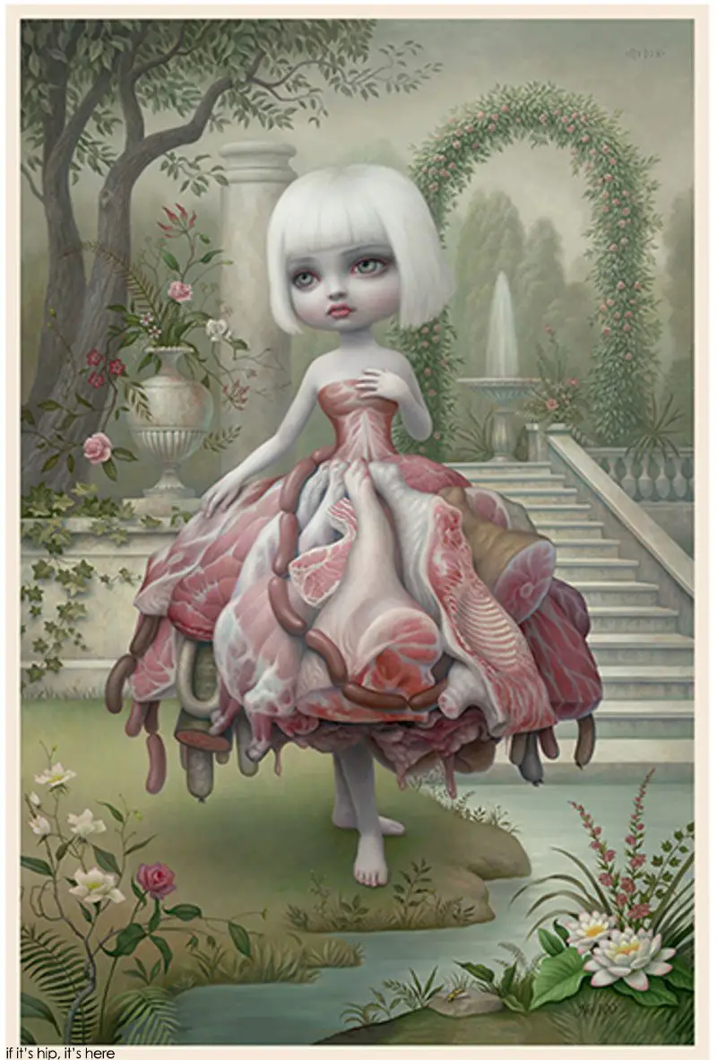 Mark Ryden meat dress