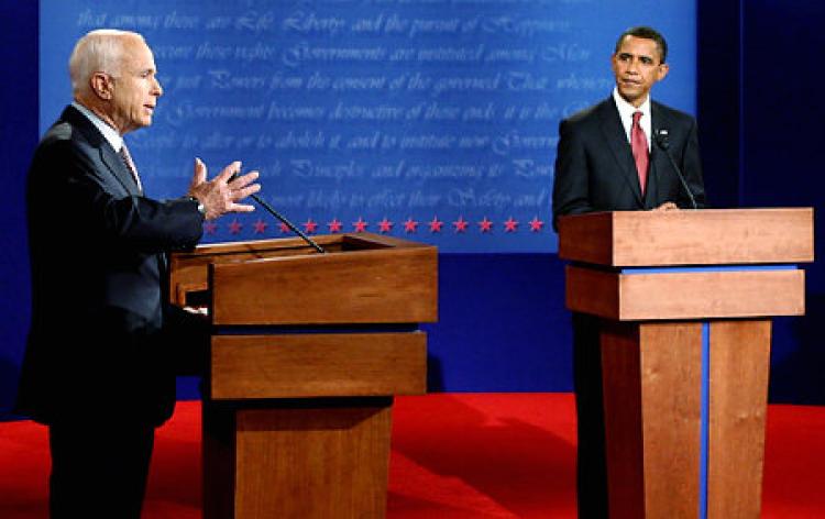 John McCain vs Barack Obama, 2008