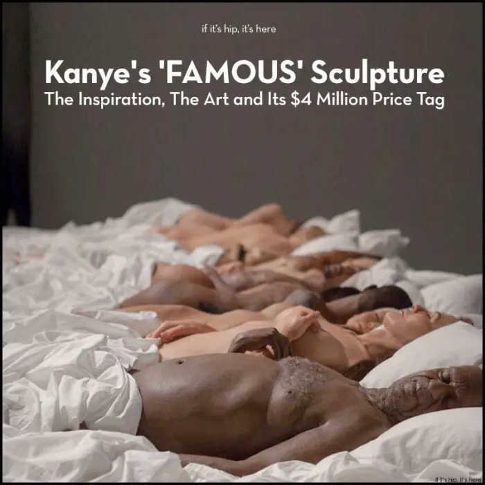 kanye's famous sculpture IIHIH