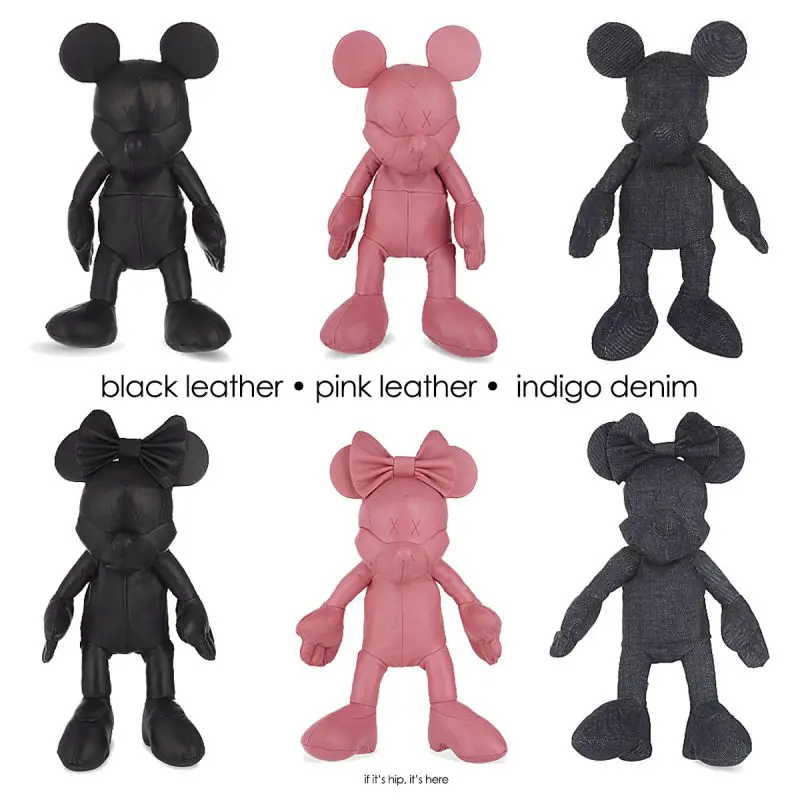 leather mickey bags