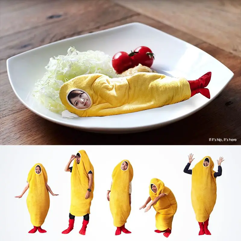 Shrimp Tempura Robe / Sleeping Bag