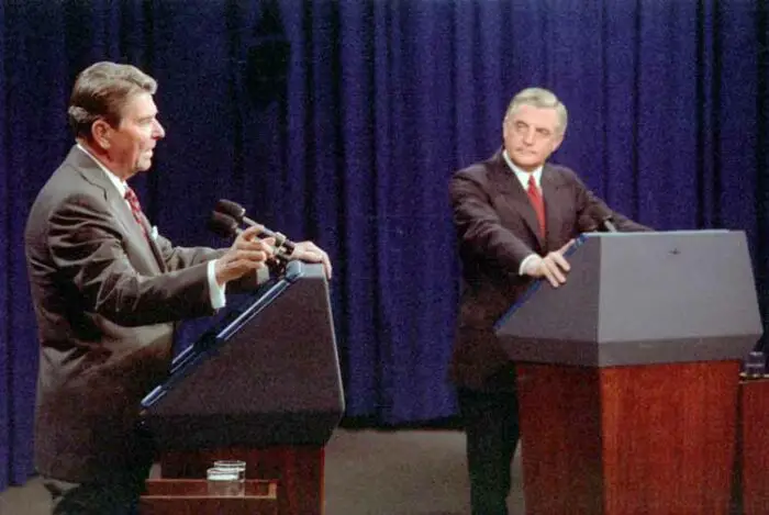 reagan vs Mondale