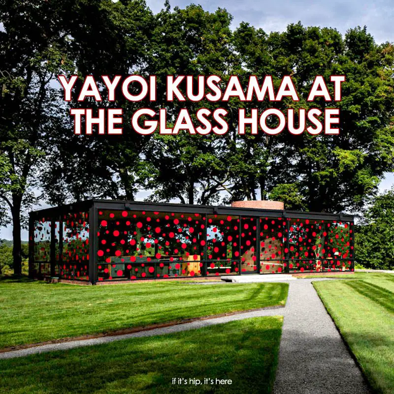 Yayoi Kusama Philip Johnson Glass House