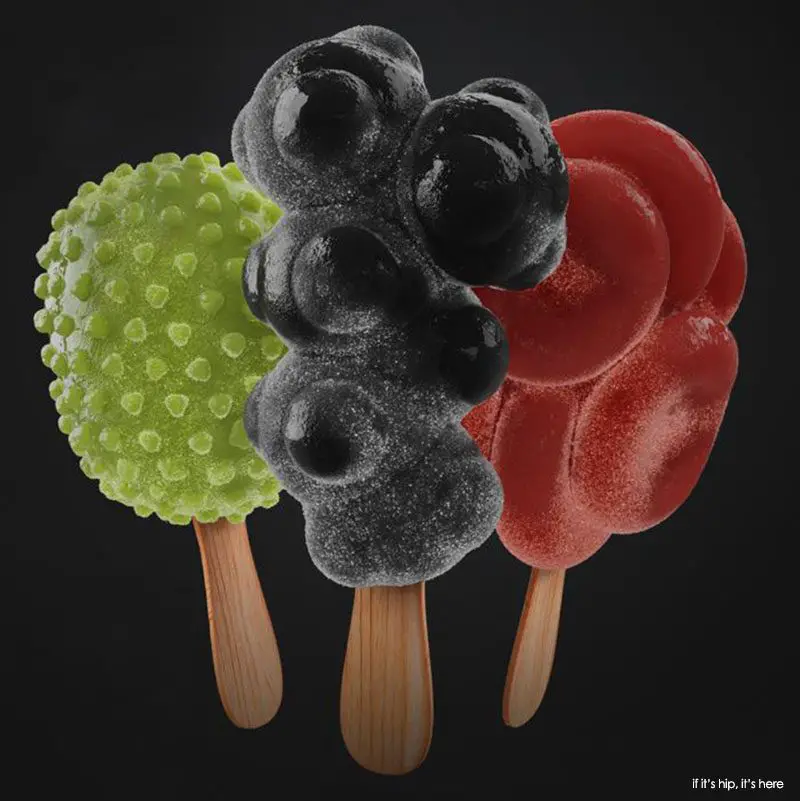 blood cells ice cream bars