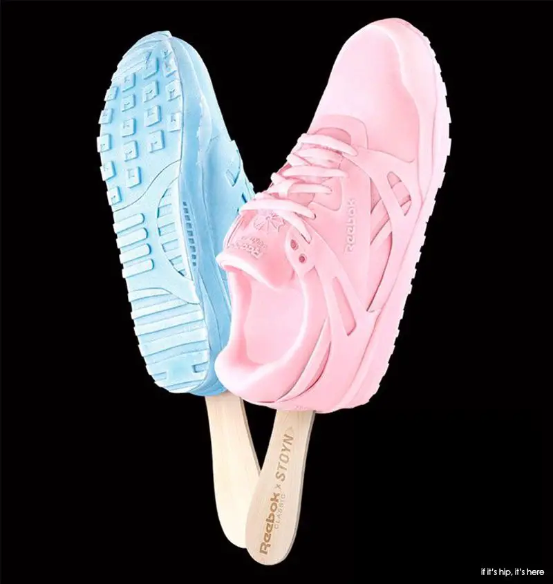 sneaker ice pops