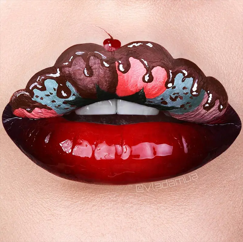 vlada haggerty lipstick art