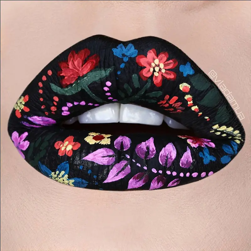 vladamua lipstick art