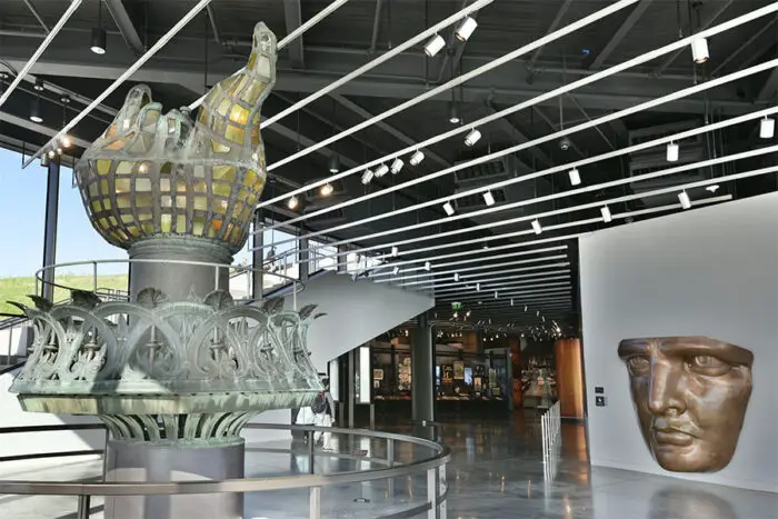 The Statue of Liberty Museum on Ellis Island opened in 2019