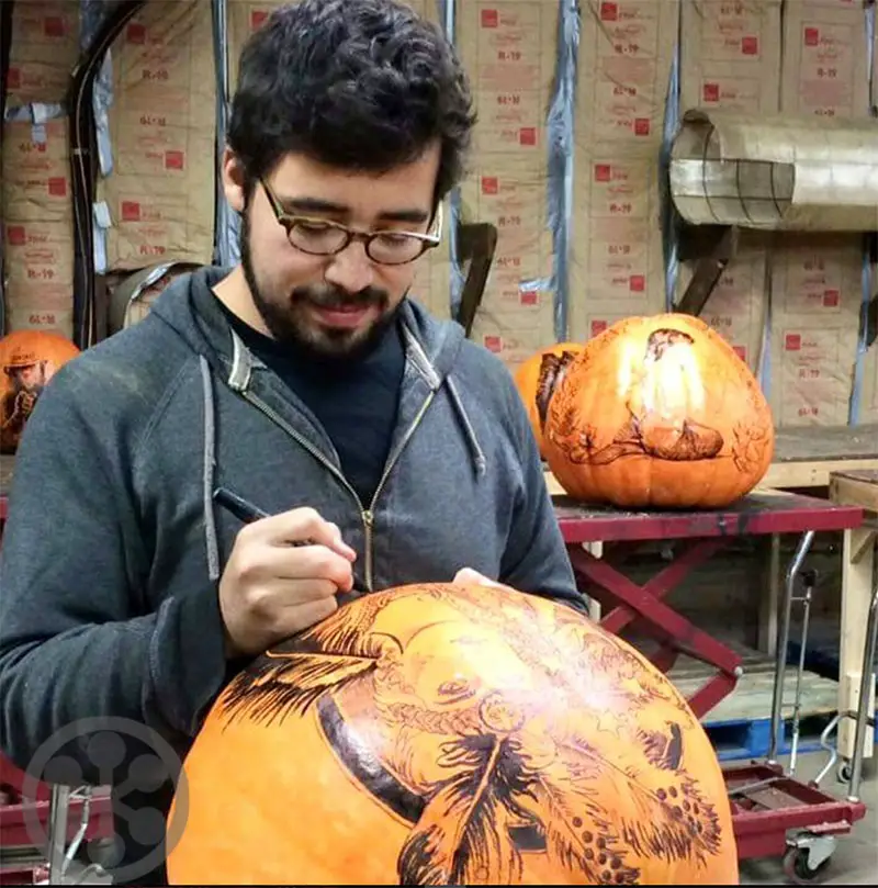 Edward Cabral Pumpkin Carvings
