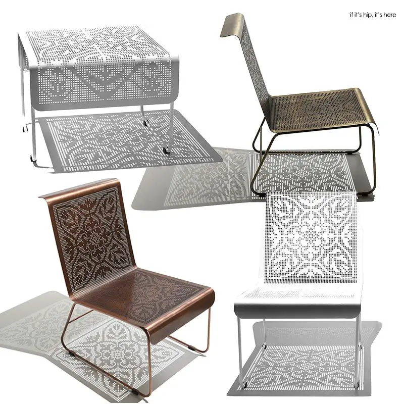 Renda Perforated Metal Furniture