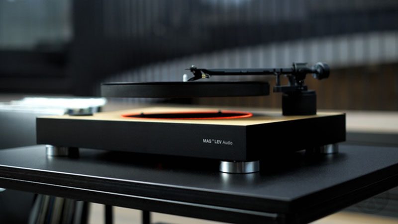 World's First Levitating Turntable